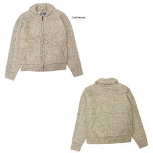 Schott 裏ボア ニット カーディガン 45991画像