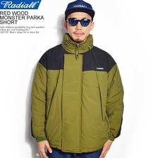 RADIALL RED WOOD - MONSTER PARKA SHORT RAD-19AW-JK005画像