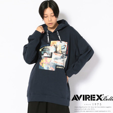AVIREX PIN UP GIRL LONG PARKA 6293179画像