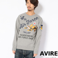 AVIREX CREW NECK SWEAT 14th AIR FORCE 6193622-画像