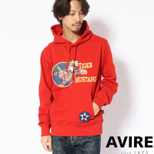 AVIREX SWEAT PARKA TIGER&MUSTANG 6193616画像