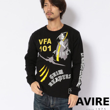 AVIREX T-SHIRT Grim Reapers 6193614画像