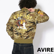 AVIREX MA-1 USS BOMBER JACKET VBF-151 6192257画像