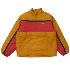Supreme 19FW Puffy Half Zip Pullover GOLD&times; LACOSTE画像