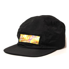 APPLEBUM BOX LOGO PRISM CAMP CAP BLACK画像