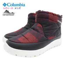 Columbia SPINREEL MINI BOOT WATERPROOF OMNI-HEAT Red Jasper YU0277-664画像