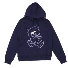 UNDERCOVER BASIC HOODIE UBEAR NAVY画像