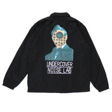 UNDERCOVER COACH JACKET UC NOISE LAB FACE BLACK画像