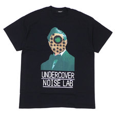 UNDERCOVER TEE UC NOISE LAB FACE BLACK画像
