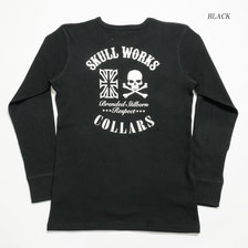 SKULL WORKS &times; COLLARS &times; CROWS トリプルコラボサーマルロンT "初代武装戦線頭 鈴木恵三モデル" SCW-1152画像