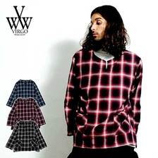 VIRGO NOSTALGIC CHECK TOP VG-SH-215画像