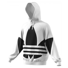 adidas BIG TREFOIL HOODIE WHITE FM9909画像