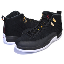 NIKE AIR JORDAN 12 RETRO REVERSE TAXI black/black-white-taxi 130690-017画像