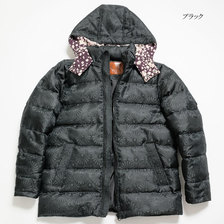 衣櫻 Lot.SA-1308 2WAY DOWN JACKET ジャガード織り&times;縮緬素材 "菊尽くし" SA1308画像