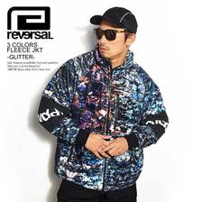 reversal 3 COLORS FLEECE JKT -GLITTER- RV19AW004G画像