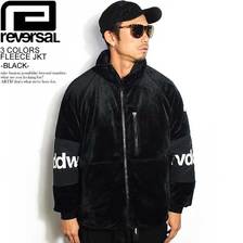 reversal 3 COLORS FLEECE JKT -BLACK- RV19AW004B画像