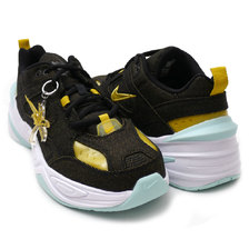 NIKE W M2K TEKNO LX BLACK/BRIGHT CITRON-TEAL TINT BV0970-001画像