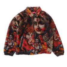 Supreme 19FW Ganesh Faux Fur Jacket画像
