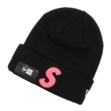Supreme 19FW New Era S Logo Beanie BLACK画像
