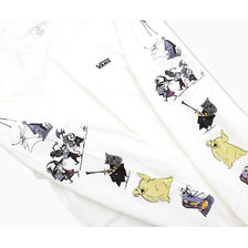VANS × The Nightmare Before Christmas Characters L/S Tee VN0A49T5WHT画像