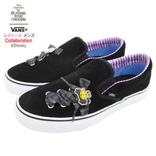 VANS × The Nightmare Before Christmas Classic Slip-On Lace Haunted Toys VN0A4P3BTC5画像