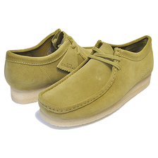 Clarks WALLABEE LO BOOT KHAKI SUEDE 26146513画像