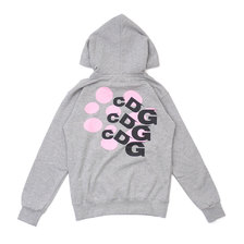 COMME des GARCONS GIRL PINK DOT LOGO PARKA GRAY画像