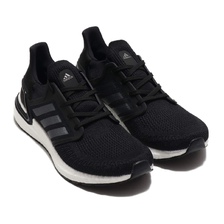 adidas ULTRABOOST 20 CORE BLACK/NIGHT METRIC/FOOTWEAR WHITE EF1043画像