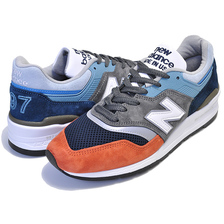 new balance M997NAG BLUE/GREY/ORANGE MADE IN U.S.A.画像