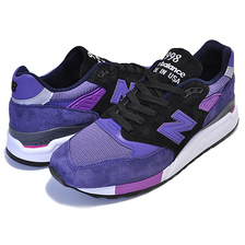 new balance M998BLD PURPLE/BLACK MADE IN U.S.A.画像