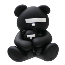 UNDERCOVER &times; MEDICOM TOY VCD UNDERCOVER BEAR BLACK画像