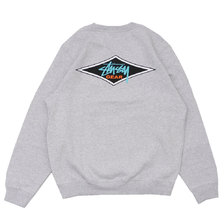 STUSSY Gear Crew ASH HEATHER画像