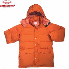 Battenwear FW19101A DOWN PARKA orange画像