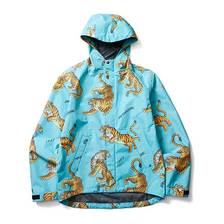SOFTMACHINE TIGERS GARDEN RAIN PARKA画像