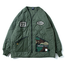 APPLEBUM QUILT LINER Jacket KHAKI画像