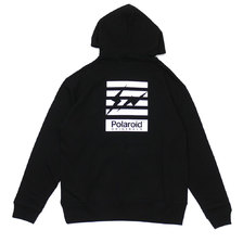 POP BY JUN &times; Fragment Design POLAROID HOODIE BLACK画像