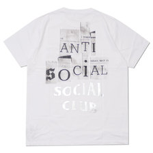 POP BY JUN × Fragment Design × Anti Social Social Club ASSC TEE WHITE画像