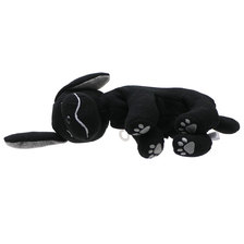 POP BY JUN &times; Fragment Design &times; MEDICOM TOY SLUMBERS PLUSH BLACK画像