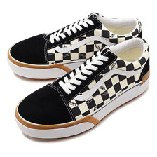 VANS CHECKERBOARD OLD SKOOL STACKED MULTI/TRUE WHITE VN0A4U15VLV画像