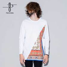 NO ID. ポインテッドスカーフロンT 446006-370T画像