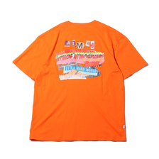atmos SLOGAN COLLAGE PRINT T-SHIRT AN-04画像