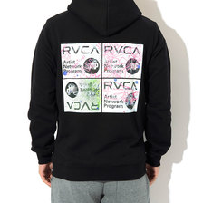 RVCA Serigraph Pullover Hoodie AJ042-019画像