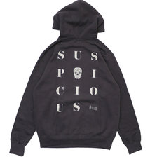 Suspicious Antwerp The Playground Hoodie SHADOWxOFF WHITE画像