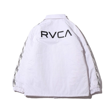 RVCA ANIMAL SPIRITS COACH JACKET WHITE AJ042796-WHT画像