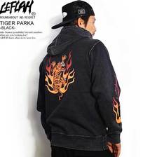 LEFLAH TIGER PARKA -BLACK- LEFPK19-1910AWB画像
