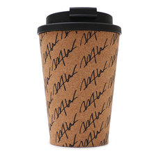 WTW CORK TUMBLER BEIGExBLACK画像