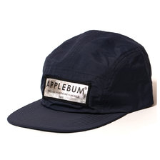 APPLEBUM BOX METALLIC CAMP CAP NAVY画像