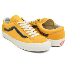 VANS VAULT OG STYLE 36 LX (SUEDE / CANVAS) OLD GOLD / BLACK VN0A4BVEVZ6画像
