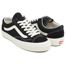VANS VAULT OG STYLE 36 LX (SUEDE / CANVAS) BLACK / MARSHMALLOW VN0A4BVEN8K画像