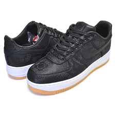 NIKE AIR FORCE 1 CLOT&times; FRAGMENT DESIGN black/university red-white CZ3986-001画像